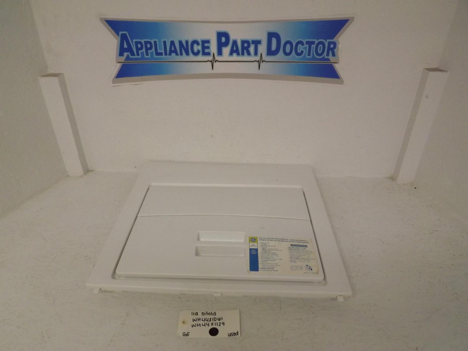 GE Washer WH44X1061 WH44X1129 Lid Used GE Washer WH44X1061 WH44X1129 Lid Used